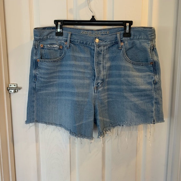 American Eagle Outfitters Pants - American Eagle Hi-Rise Distressed Shorts